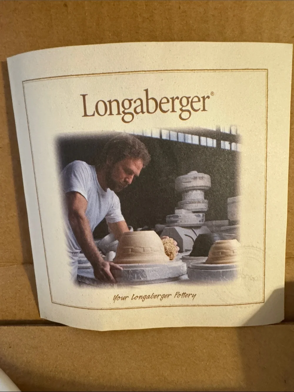 NEW Longaberger Woven Traditions Ceramic Spoon Rest Wall Hanging Decor